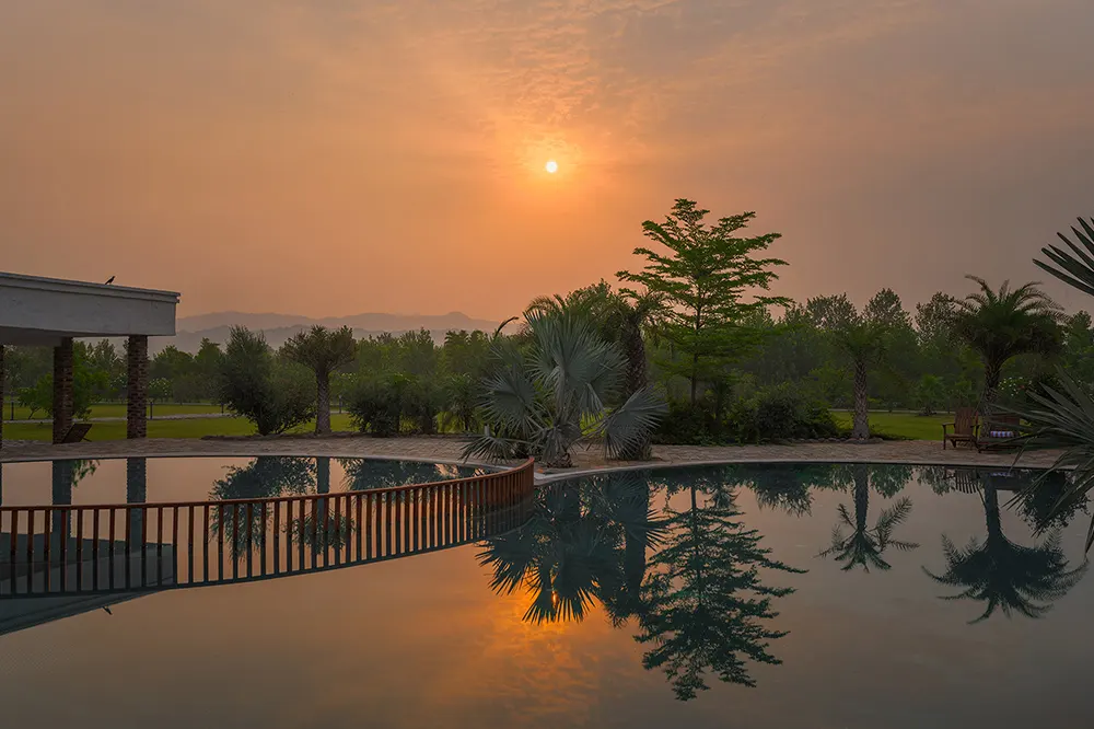 hotel in Chandigarh with a swimming pool
